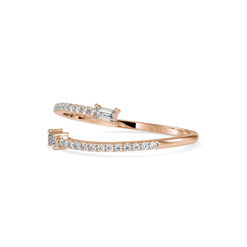 Erin Stone Diamond Ring Rose gold