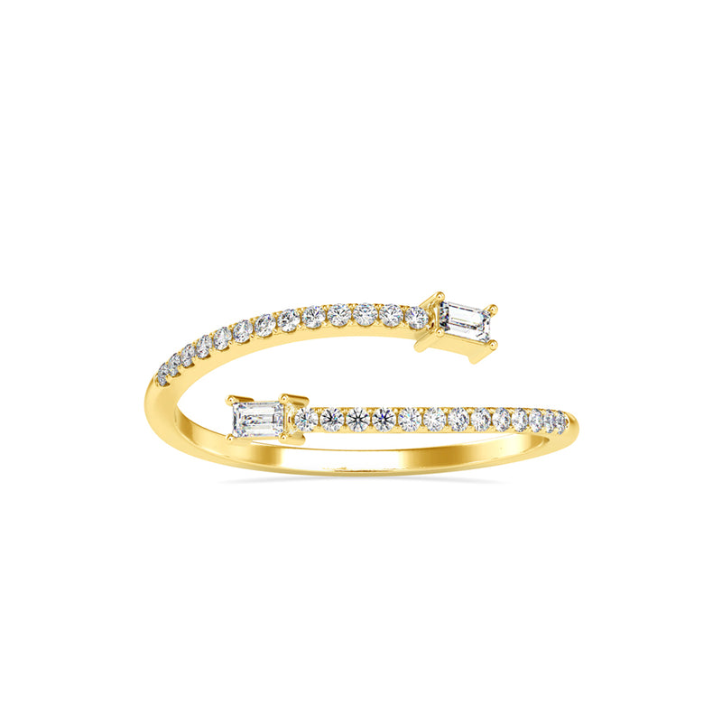 Erin Stone Diamond Ring Yellow gold