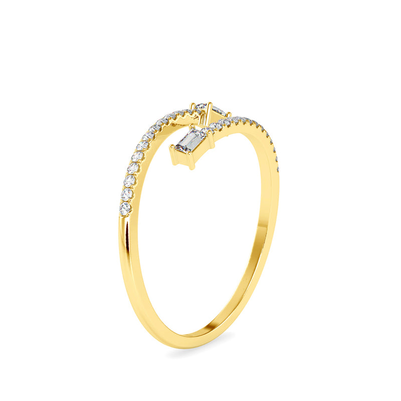 Erin Stone Diamond Ring Yellow gold