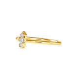 Zori Stone Baguette Diamond Ring Yellow gold