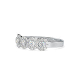 Superion Round Diamond Ring Platinum