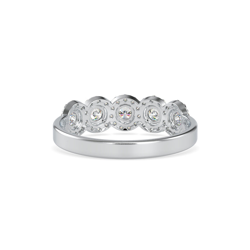 Superion Round Diamond Ring White gold