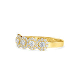 Superion Round Diamond Ring Yellow gold