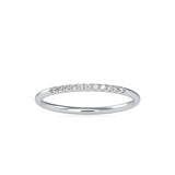 Egewane Diamond Stone Ring Platinum