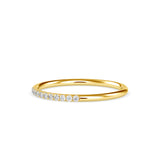 Egewane Diamond Stone Ring Yellow gold