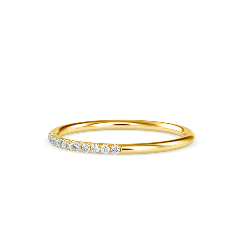 Egewane Diamond Stone Ring Yellow gold