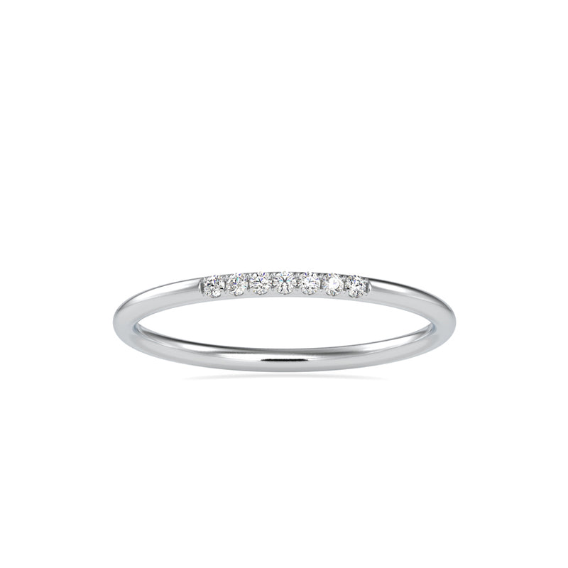 Moiraine Round Diamond Ring Platinum