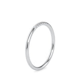 Moiraine Round Diamond Ring Platinum