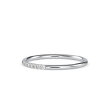 Moiraine Round Diamond Ring White Gold