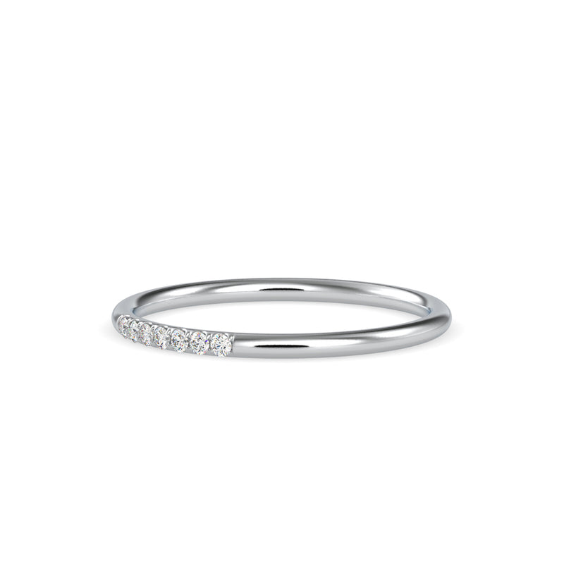 Moiraine Round Diamond Ring Platinum