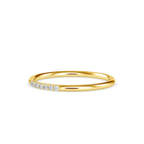 Moiraine Round Diamond Ring Yellow Gold