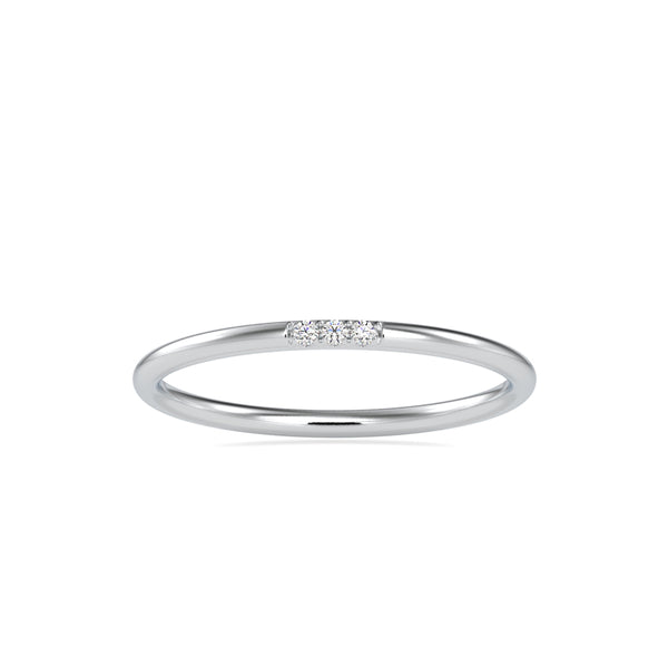Alina Delicate Diamond Ring Platinum