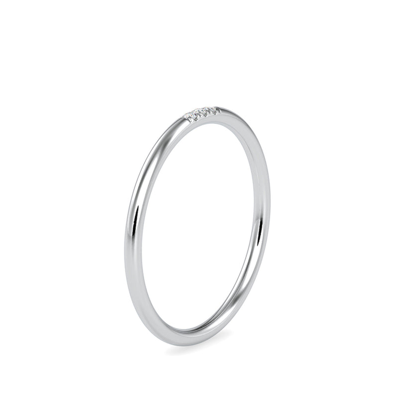 Alina Delicate Diamond Ring White Gold