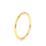 Round Ciri Diamond Stone Ring Yellow Gold