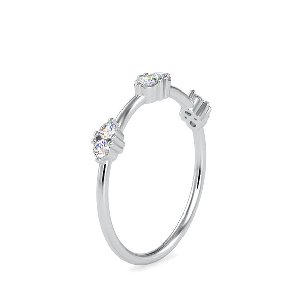 Yeneffer Stone Diamond Ring White Gold
