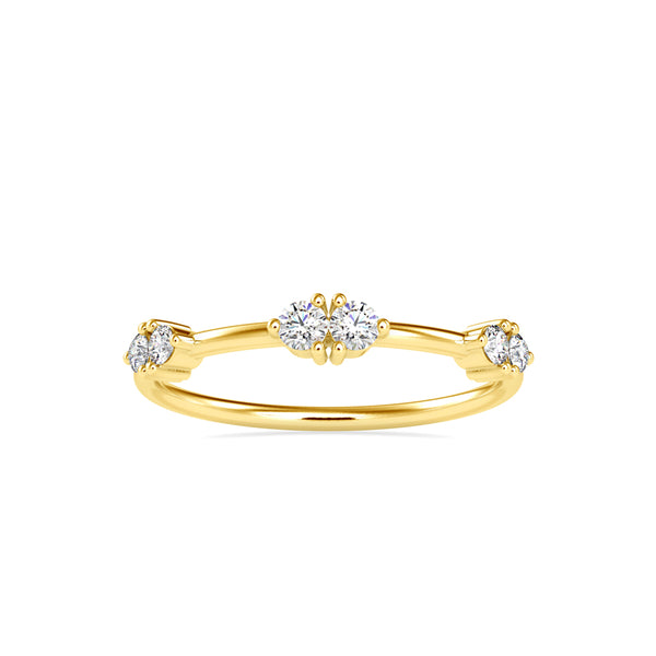 Yeneffer Stone Diamond Ring Yellow Gold