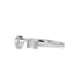 Meddic Stone Diamond Ring Platinum