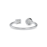 Meddic Stone Diamond Ring Platinum