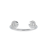 Cleaner Round Diamond Stone Ring White Gold