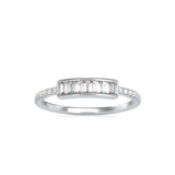 Madness Baguette Diamond Ring Platinum