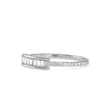 Madness Baguette Diamond Ring White Gold