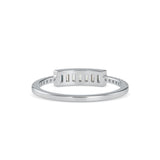 Madness Baguette Diamond Ring Platinum