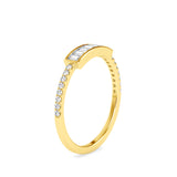 Madness Baguette Diamond Ring Yellow Gold