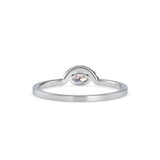 Marquise Eyelet Diamond Ring White Gold