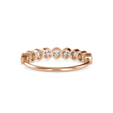 Gauzy Stone Diamond Ring Rose Gold