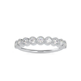 Gauzy Stone Diamond Ring White Gold