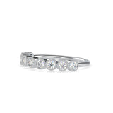 Gauzy Stone Diamond Ring White Gold