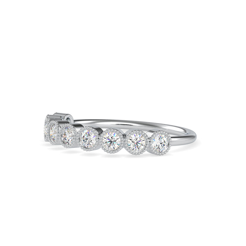 Gauzy Stone Diamond Ring Platinum