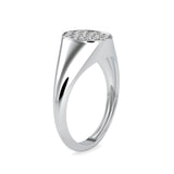 Intrigate Round Diamond Ring White Gold