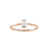 Mussy Delicate Diamond Ring Rose Gold