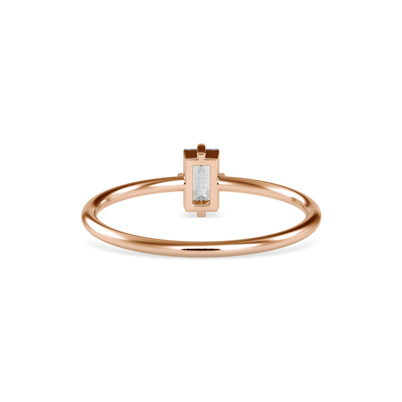 Mussy Delicate Diamond Ring Rose Gold