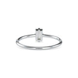 Mussy Delicate Diamond Ring Platinum