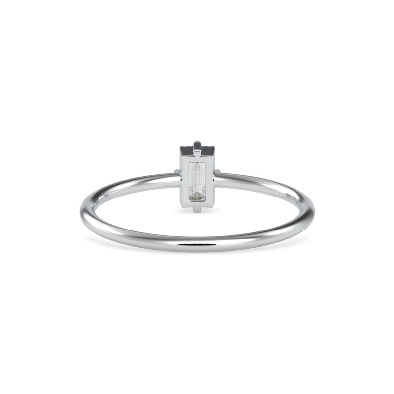 Mussy Delicate Diamond Ring White Gold