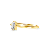 Mussy Delicate Diamond Ring Yellow Gold