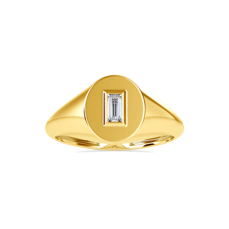 Delicate Phillipus Diamond Ring Yellow Gold