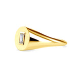 Delicate Phillipus Diamond Ring Yellow Gold