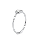 Baguette Artemis Diamond Ring White Gold