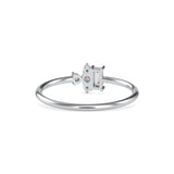 Baguette Artemis Diamond Ring White Gold