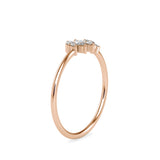 Venelia Marquise Diamond Ring Rose Gold