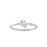 Venelia Marquise Diamond Ring Platinum