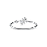 Venelia Marquise Diamond Ring White Gold