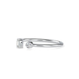 Eurydice Baguette Diamond Ring White Gold