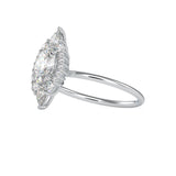 Eminent Oval Diamond Ring Platinum