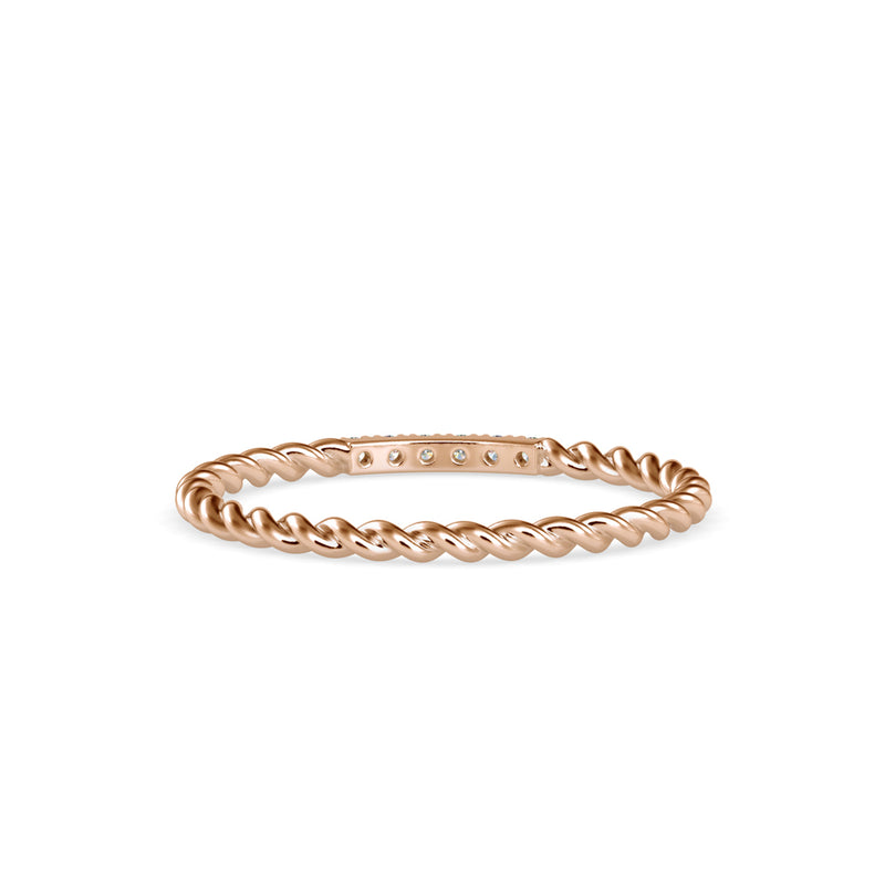 Gracius Diamond Delicate Ring Rose Gold