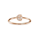 Marquise Delight Diamond Ring Rose Gold