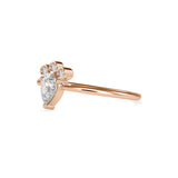 Celeborn Delicate Diamond Ring Rose Gold